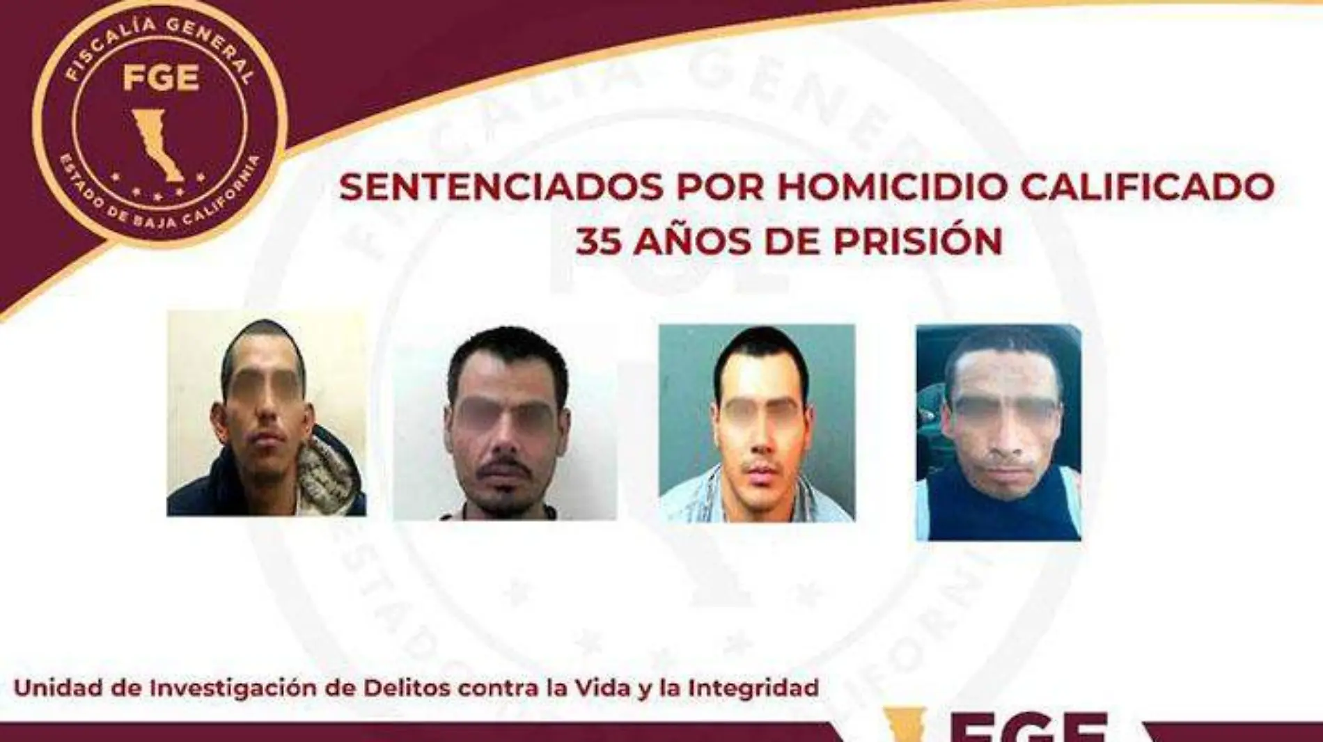 Sentencian a 35 años a homicidas